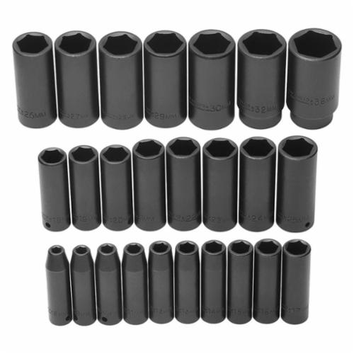 SET SKT YES METRIC 6 1/2IN 25 8 TO 36MM