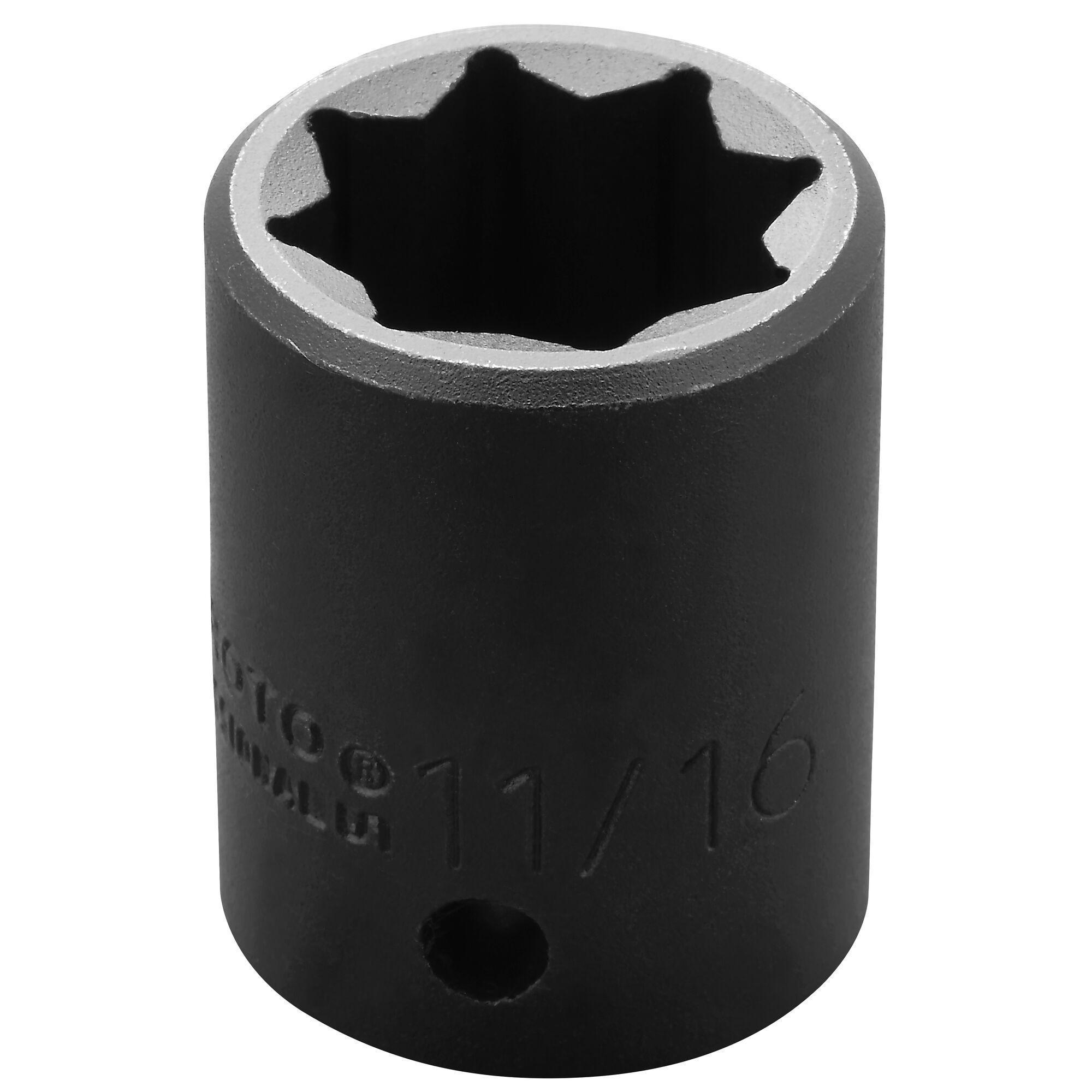 SOCKET STD LG YES IMPRL SQ 1/2IN 11/16IN
