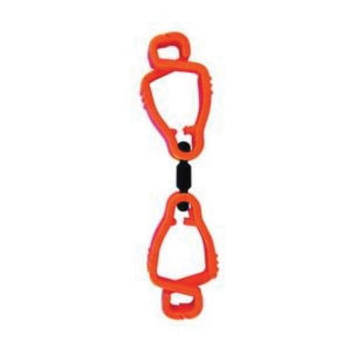 HOLDER GLOVE PLSTC/RBR CONNECTOR BK/ORN