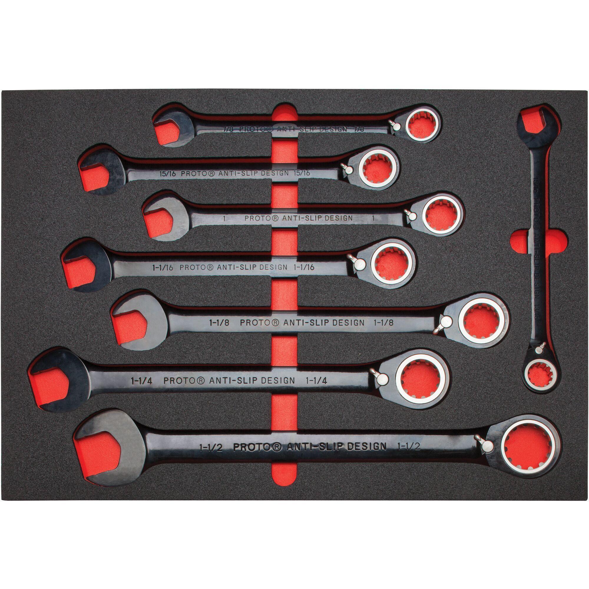 COMBINATION WRENCH SET IMPRL 20 STD H BK