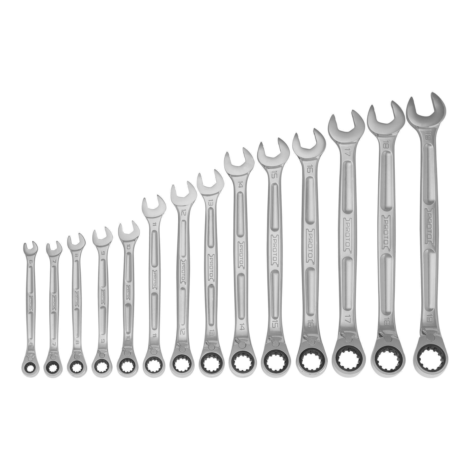 COMBINATION WRENCH SET METRIC 14 STD H