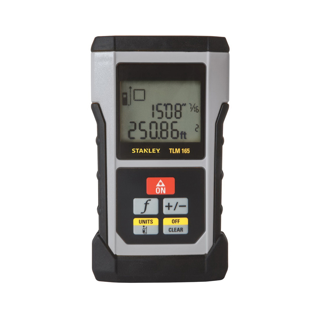 Stanley® STHT77139 Laser Distance Meter, +/-1/16 in Accuracy, (2) AAA Batteries, LCD Display