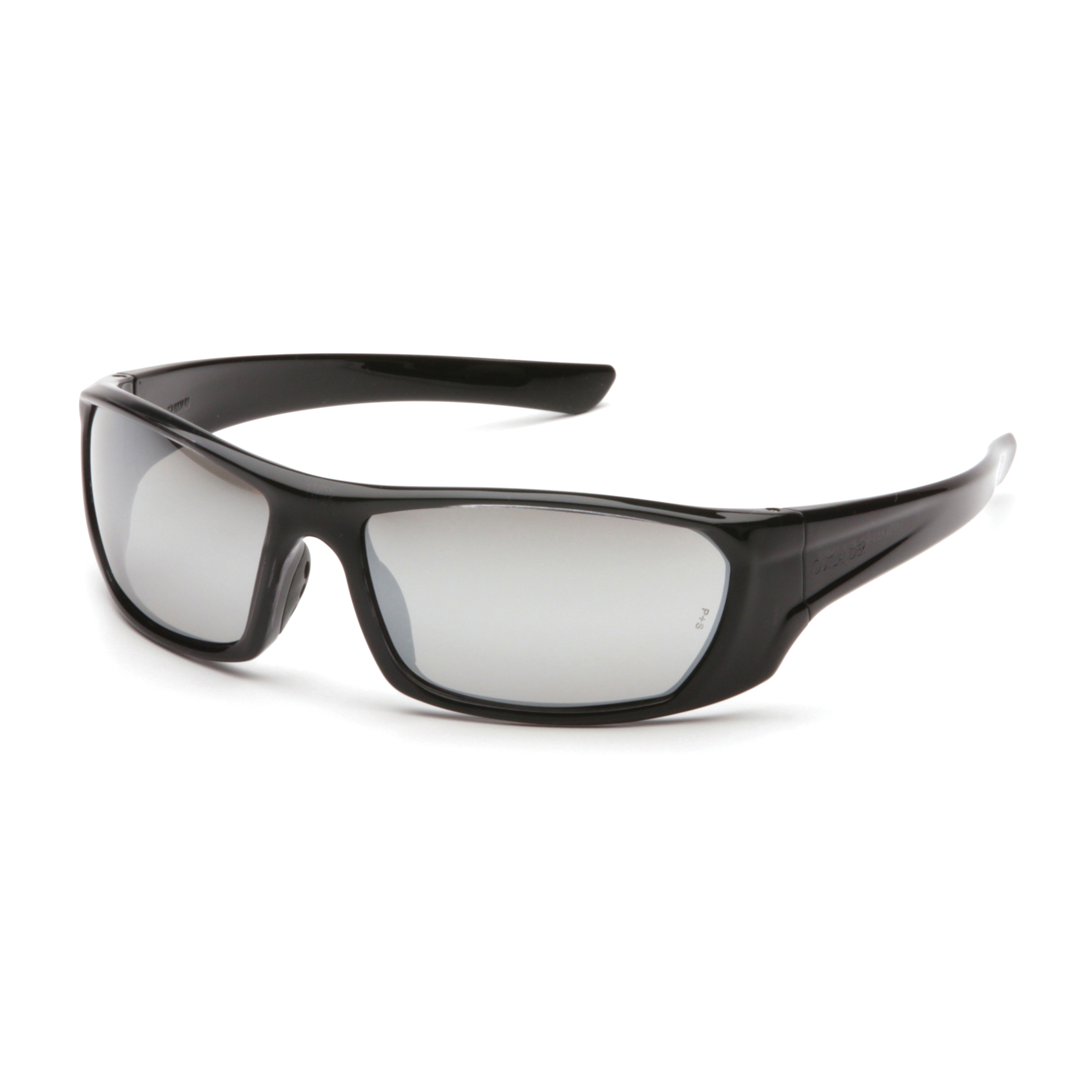 EYEWEAR SAF A-SCRATCH SIL MIR BK UNIV