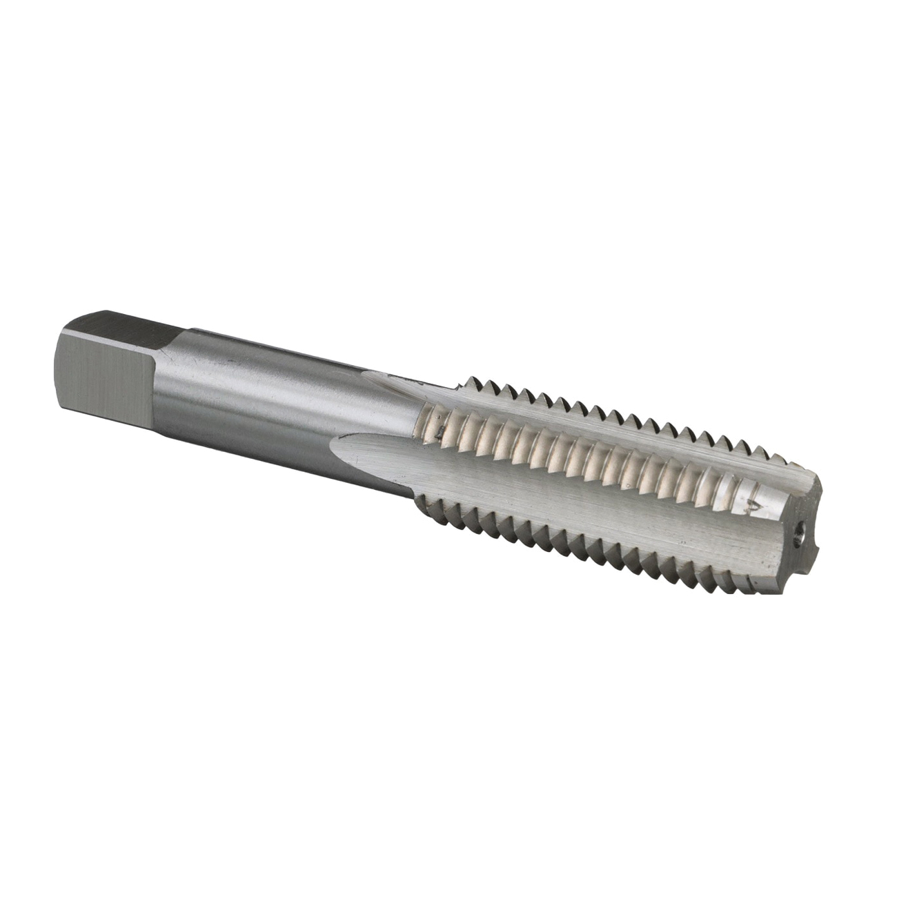 Qualtech DWTSMT40X1.5 Special Straight Flute Hand Tap, Right Hand Cutting, M40x1.5 Thread, Uncoated, HSS