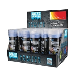 DISPLAY CTR TOWEL COOLING 26 X 17IN BL