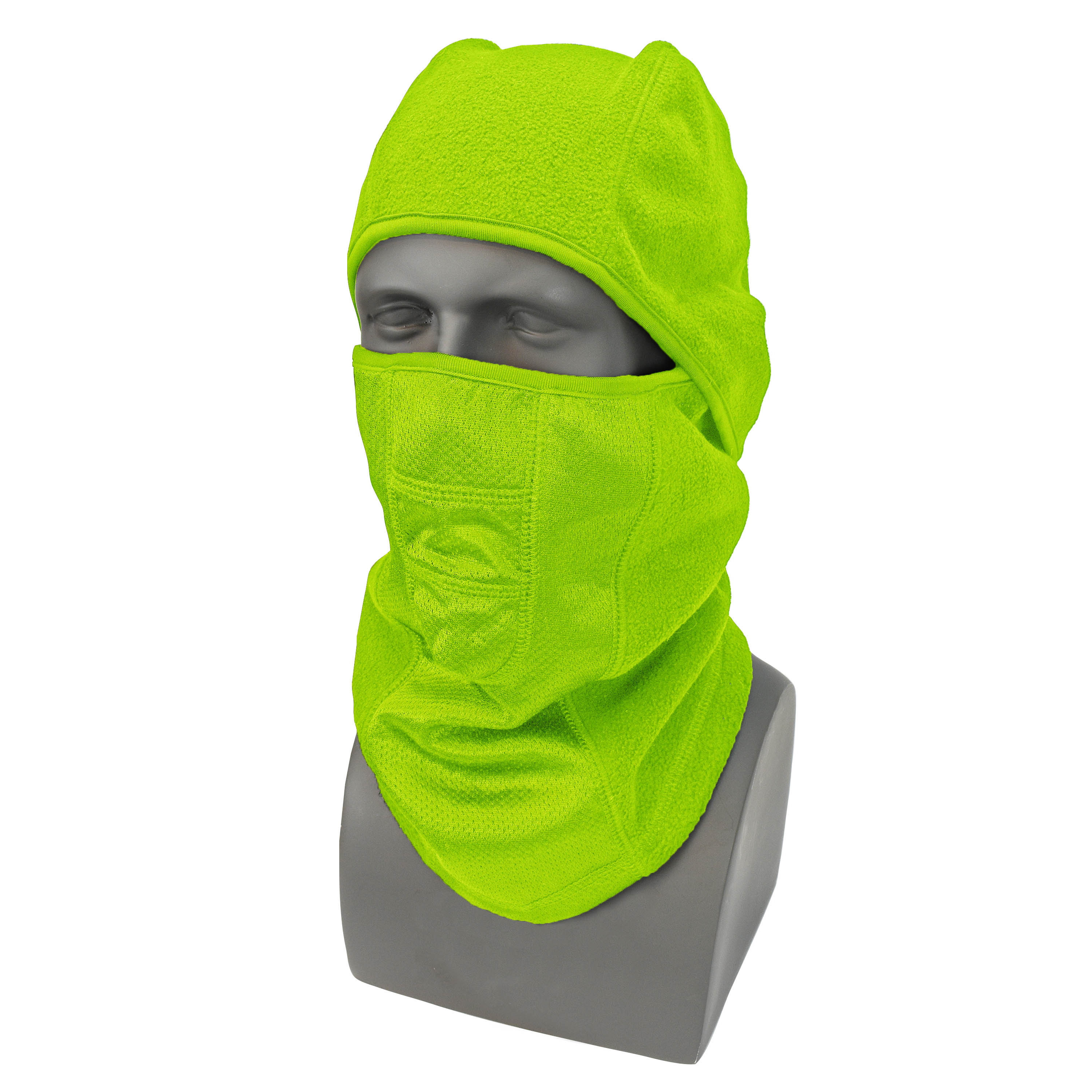 BALACLAVA UNIV HI-VIZ GRN POLYEST