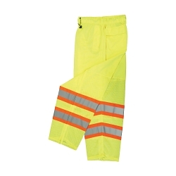 PANT SAF HI-VIZ GRN POLYEST M TO L 4