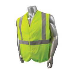 VEST SAF 3XL HI-VIZ GRN WOVEN MODACRYLIC