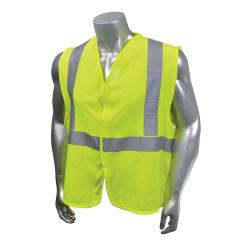 VEST SAF 3XL HI-VIZ GRN MODACRYLIC MESH