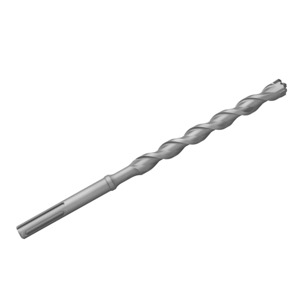 Relton Pyramid Point® PMX-12-42 Multi-Cutter Hammer Bit, 3/4 in Drill Bit, SDS-Max Shank, 36 in D Cutting, Carbide Cutting Edge, 42 in OAL