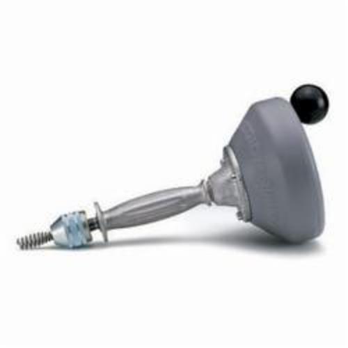 RIDGID® 58895 K-25-DH Hand Spinner With C-2IC Drop Head Cable, 3/4 to 1-1/2 in Drain Line, Kink Resistant Cable, 5/16 in Dia x 25 ft L Cable