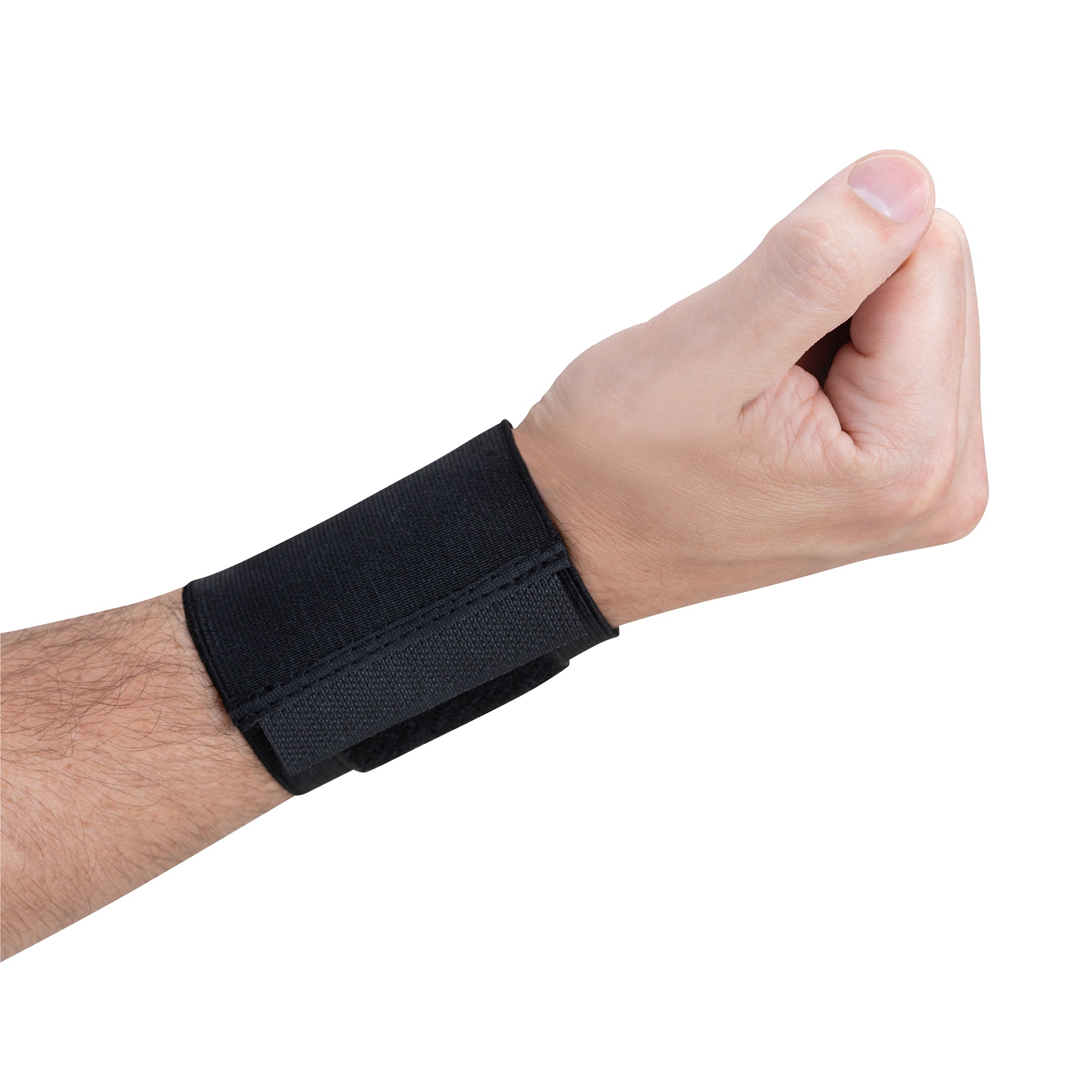 SUPPORT WRST UNIV ELASTIC BLK NYLN