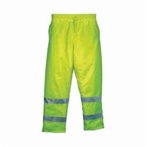 PANT RAIN 3XL FLUOR LIME ELAS WAIST WTR