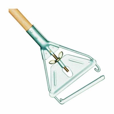 Rubbermaid® Invader® FGH516000000 Wet Mop Handle, 60 in L, Wood, Clamp Connection