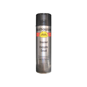 PAINT SPRAY ENAM 15OZ LIQ BK AEROSOL CAN