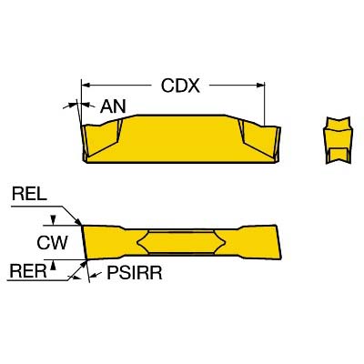 INSERT PARTING J R123X2 K, M, N, P, S RH
