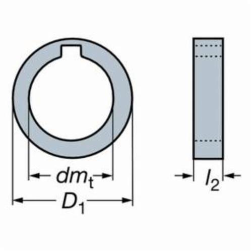 Sandvik Coromant 5749193, 1 in ID, For Use With A391.10-25 VL to Side and Face Mill Arbor Adapter