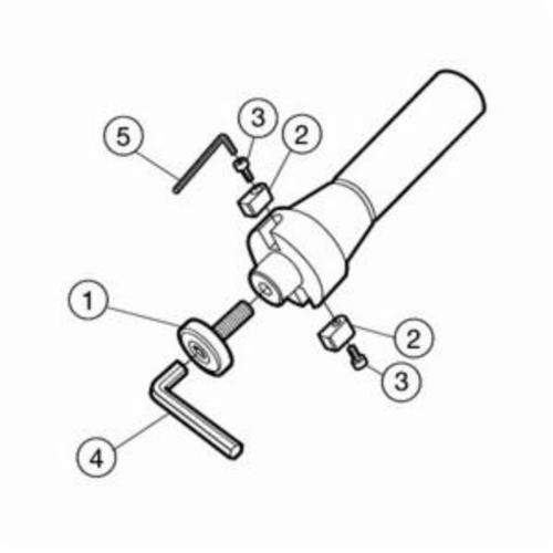 ADAPTER 1IN R8 BRIDGEPORT X ARBOR R8