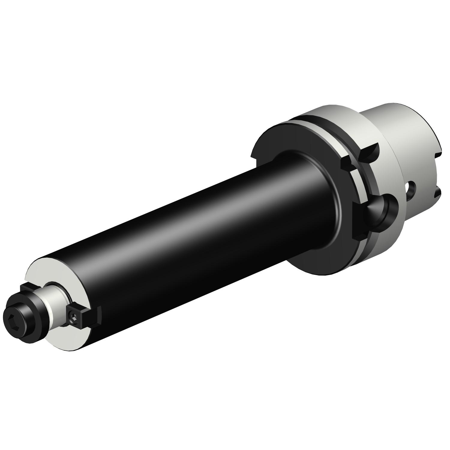 Sandvik Coromant 7092101 HSK to Damped Arbor Adapter, 0.6299 x 2.4803 in Dia Shank, 6.2992 in Projection