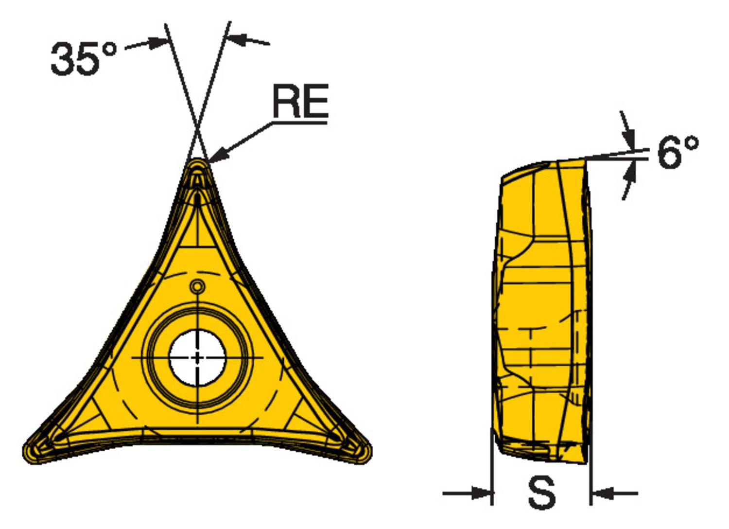 INS TRN 11 DMD LFT/RH STL 4415 CP-A1108