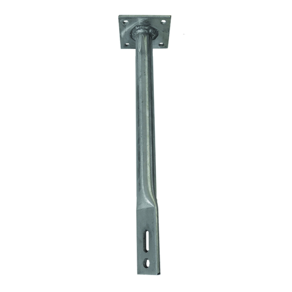 Schaefer VS30FMT-SS Fan Mount, For Use With Circulation Fans Up to 30 in Fans, 13-1/2 in, Stainless Steel, Domestic