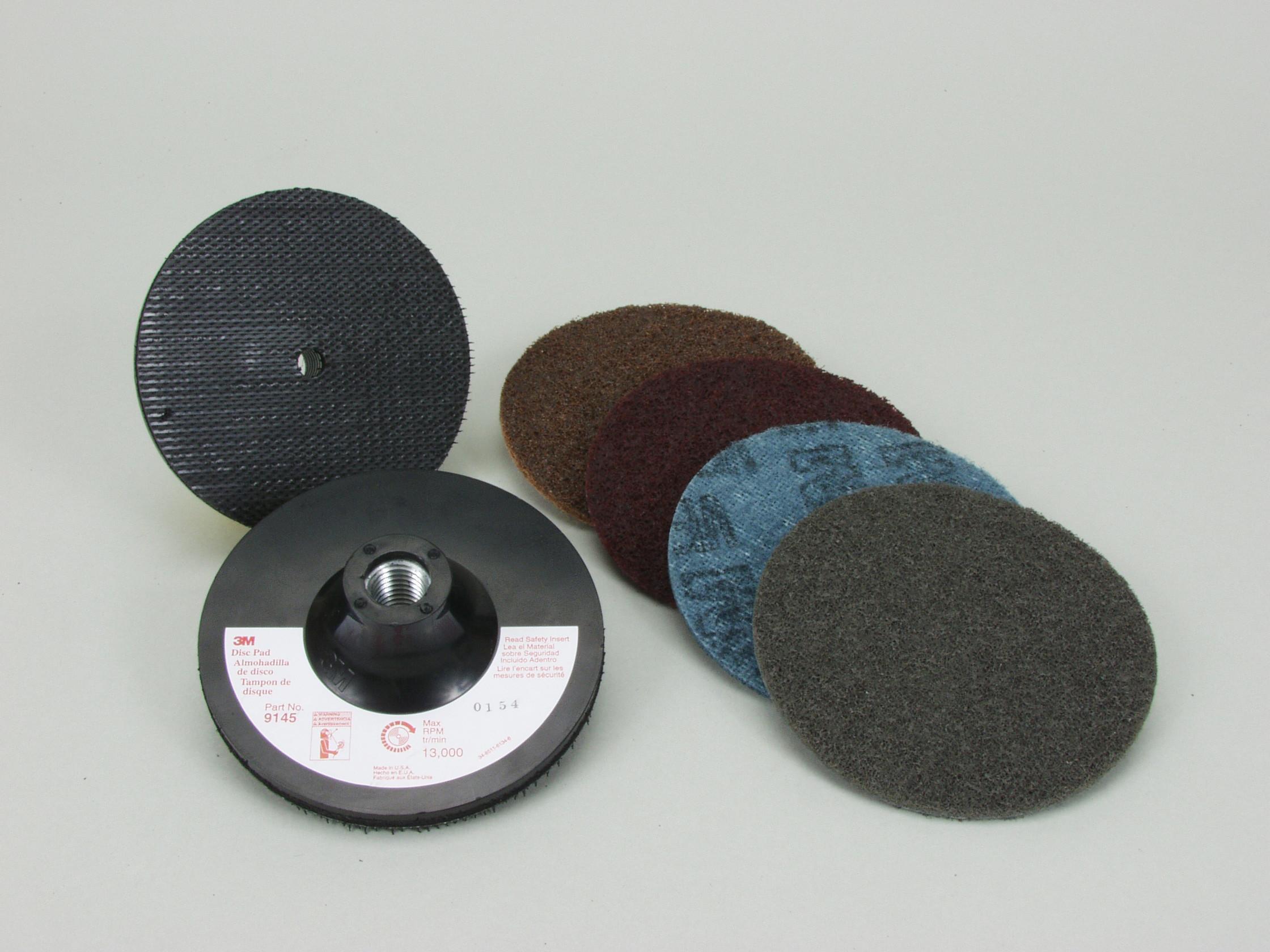 NON-WOVEN ABRSV PL BACK DISC 4.5IN