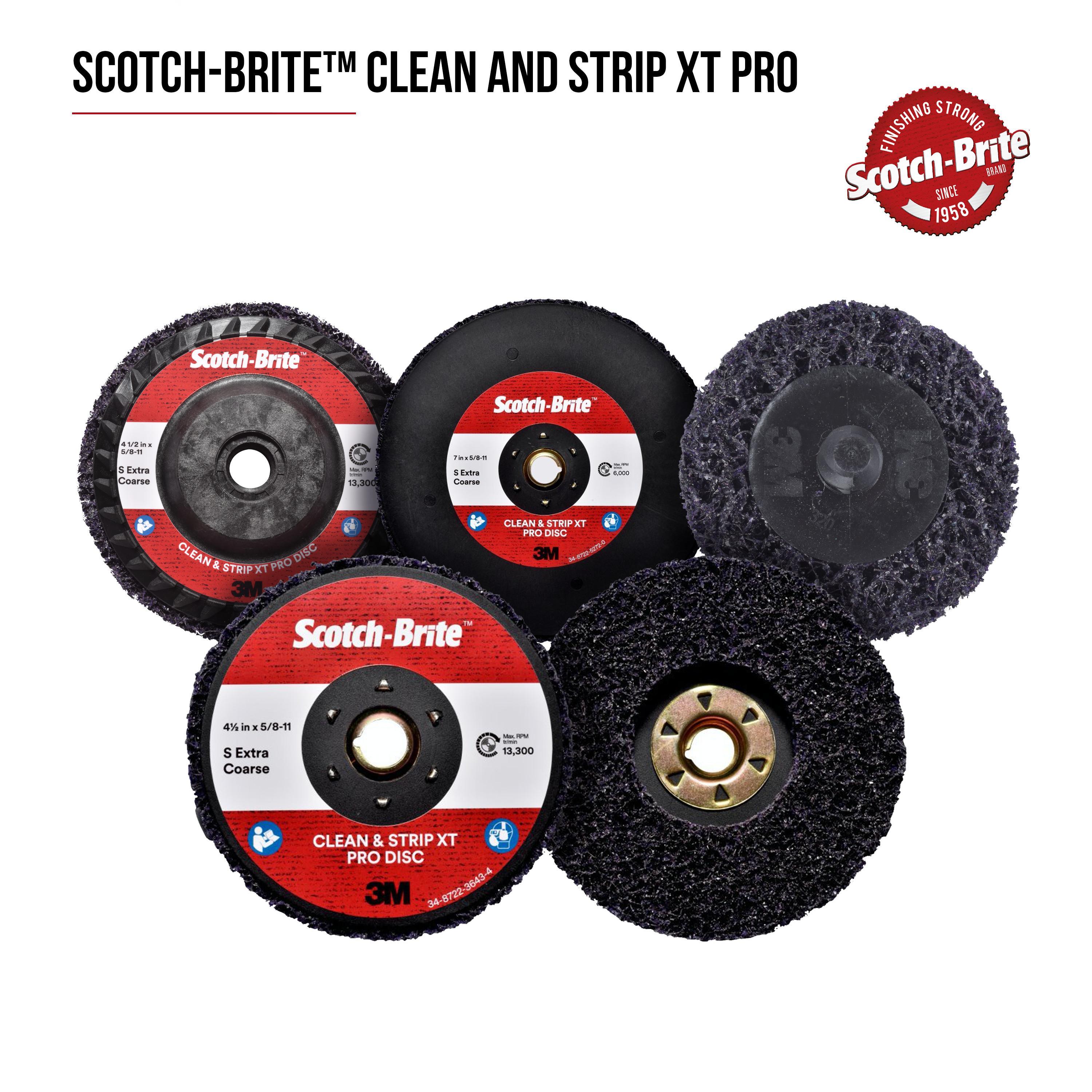 NON-WOVEN DEPRSED CTR DISC 4-1/2IN