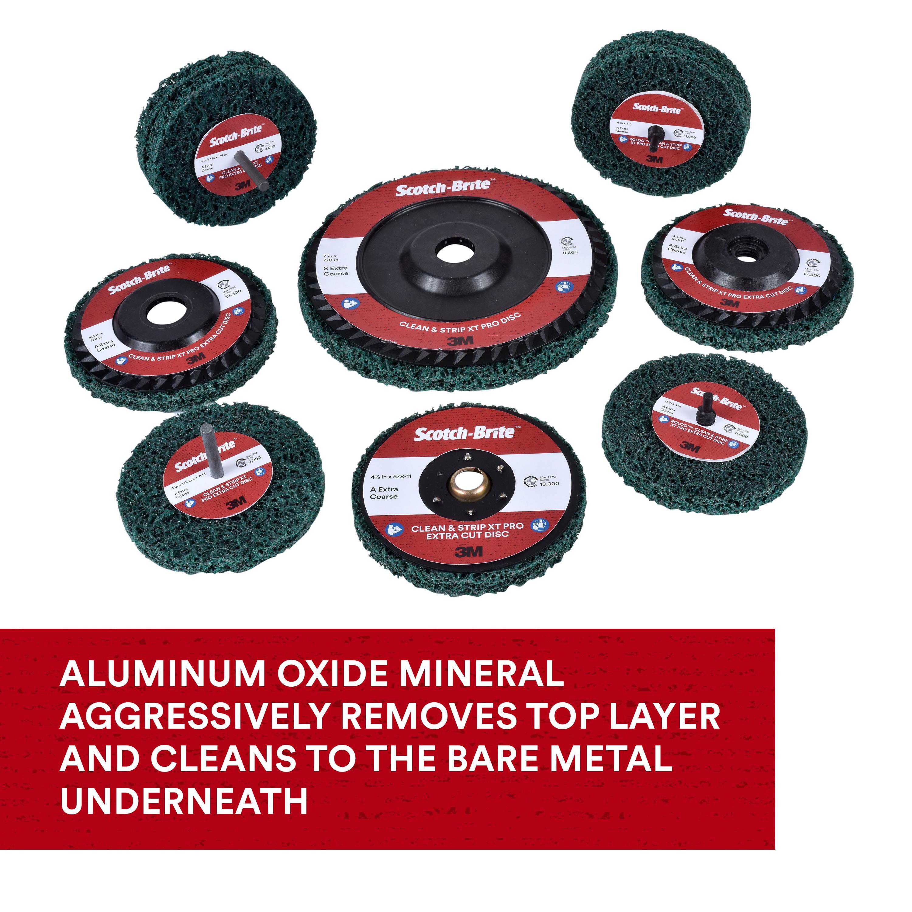 NON-WOVEN DEPRSED CTR DISC 4-1/2IN