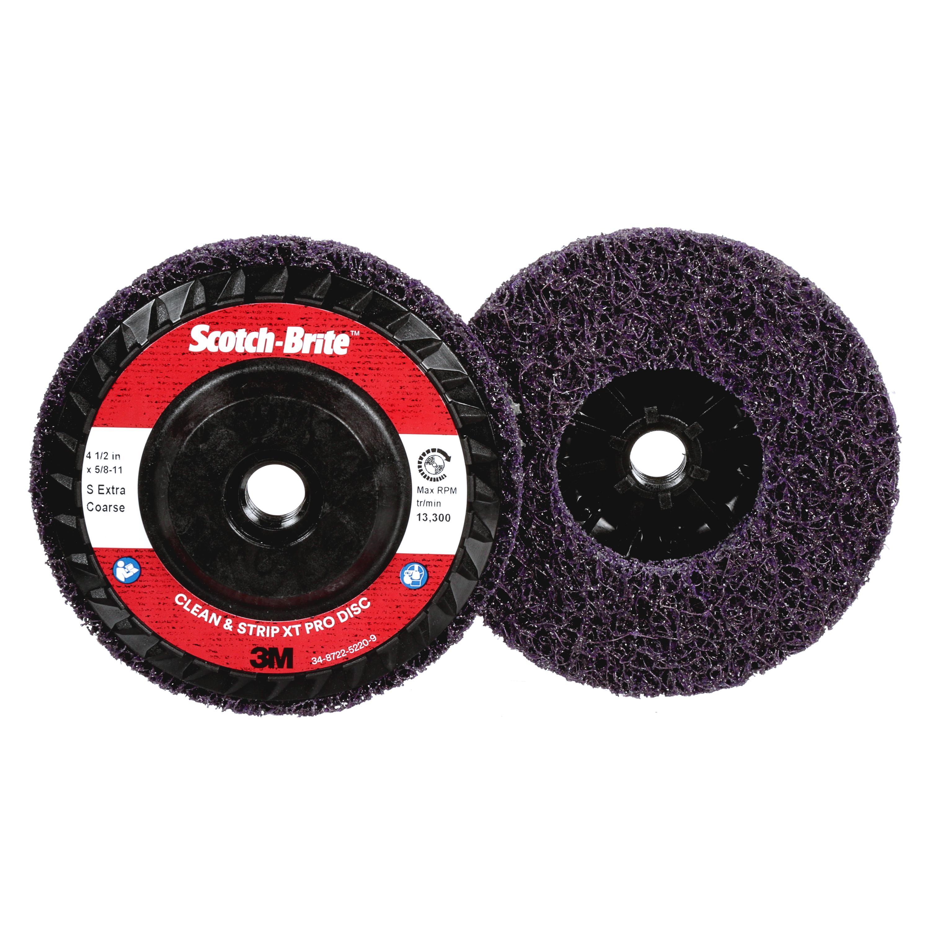 NON-WOVEN DEPRSED CTR DISC 4-1/2IN