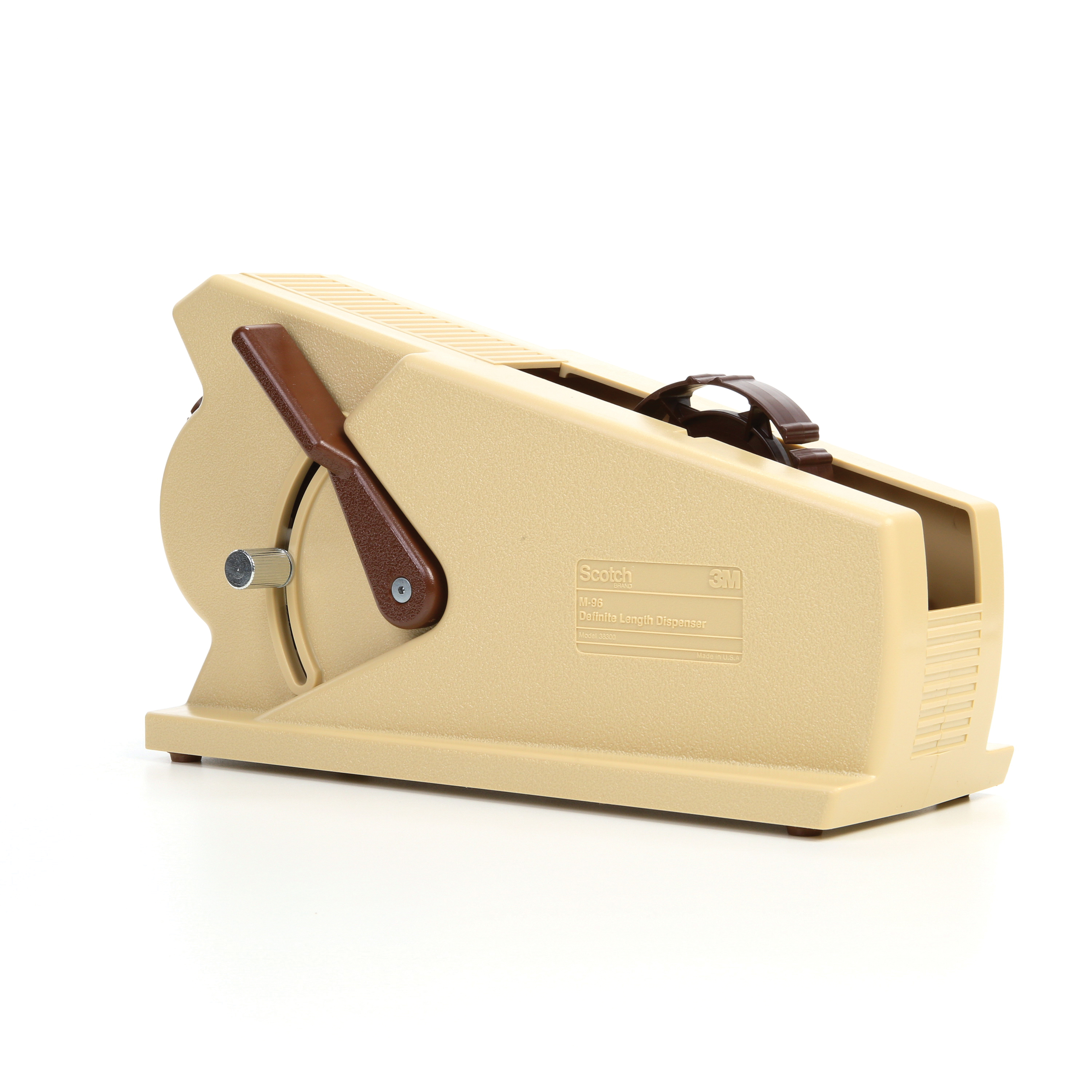 PKG TAPE DISP 1IN 3IN PLASTIC TAN