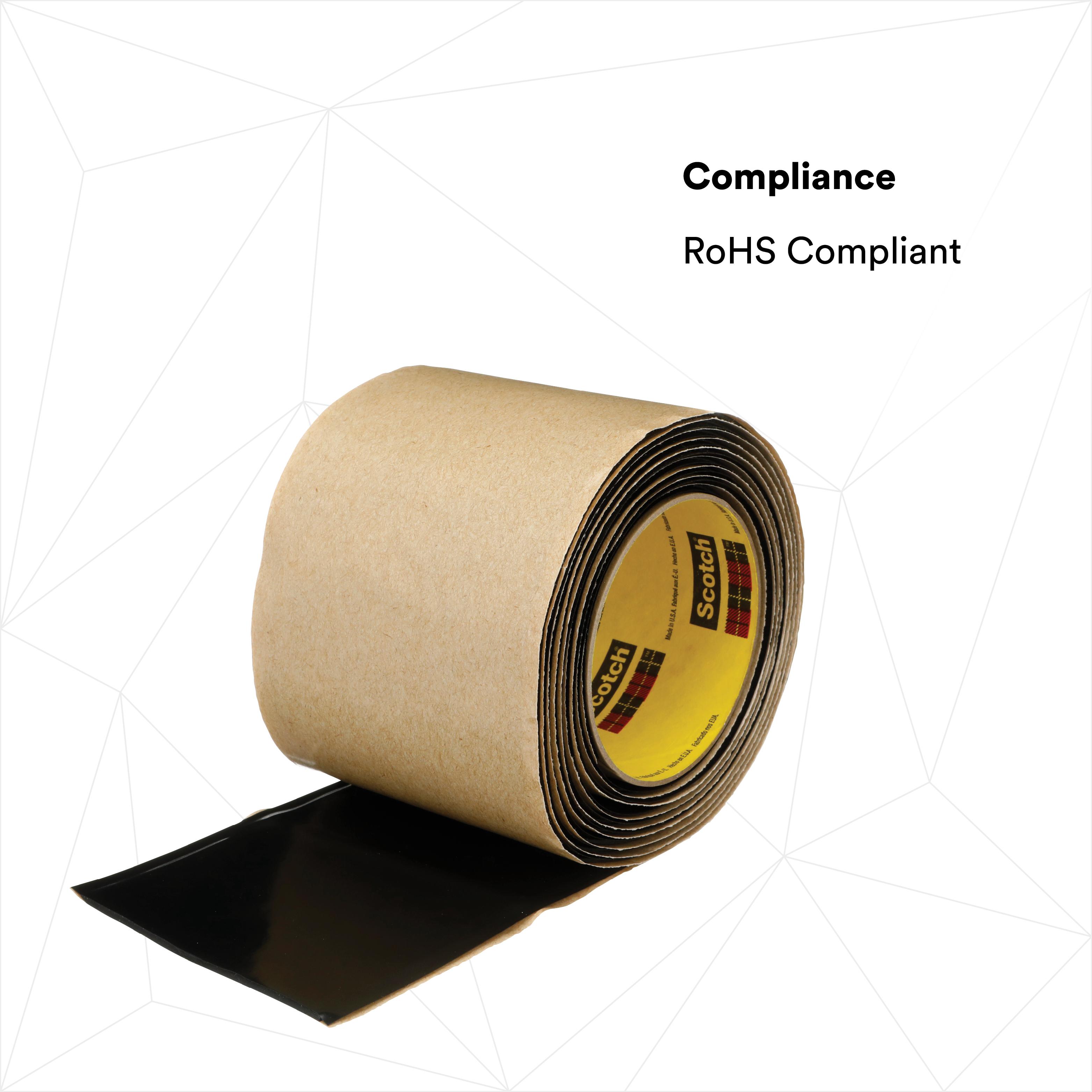 ELEC TAPE 0.3YD 4IN 2.1MIL VINYL BLACK