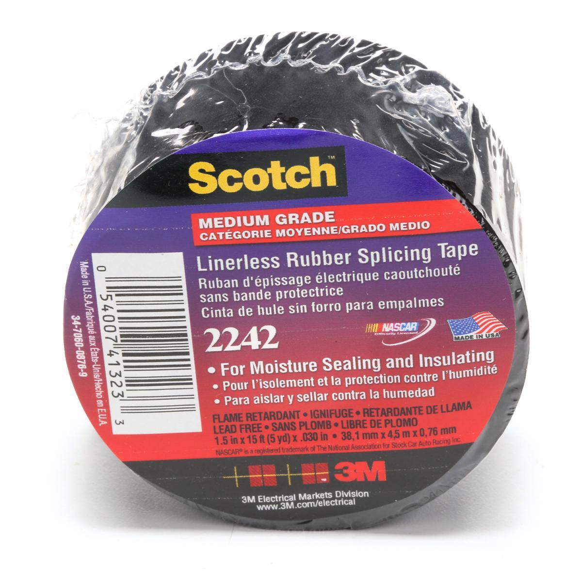 ELEC TAPE 5YD 1.5IN 3MIL RUBBER RESIN