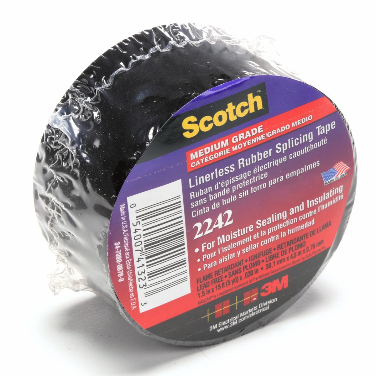 ELEC TAPE 5YD 1.5IN 3MIL RUBBER RESIN