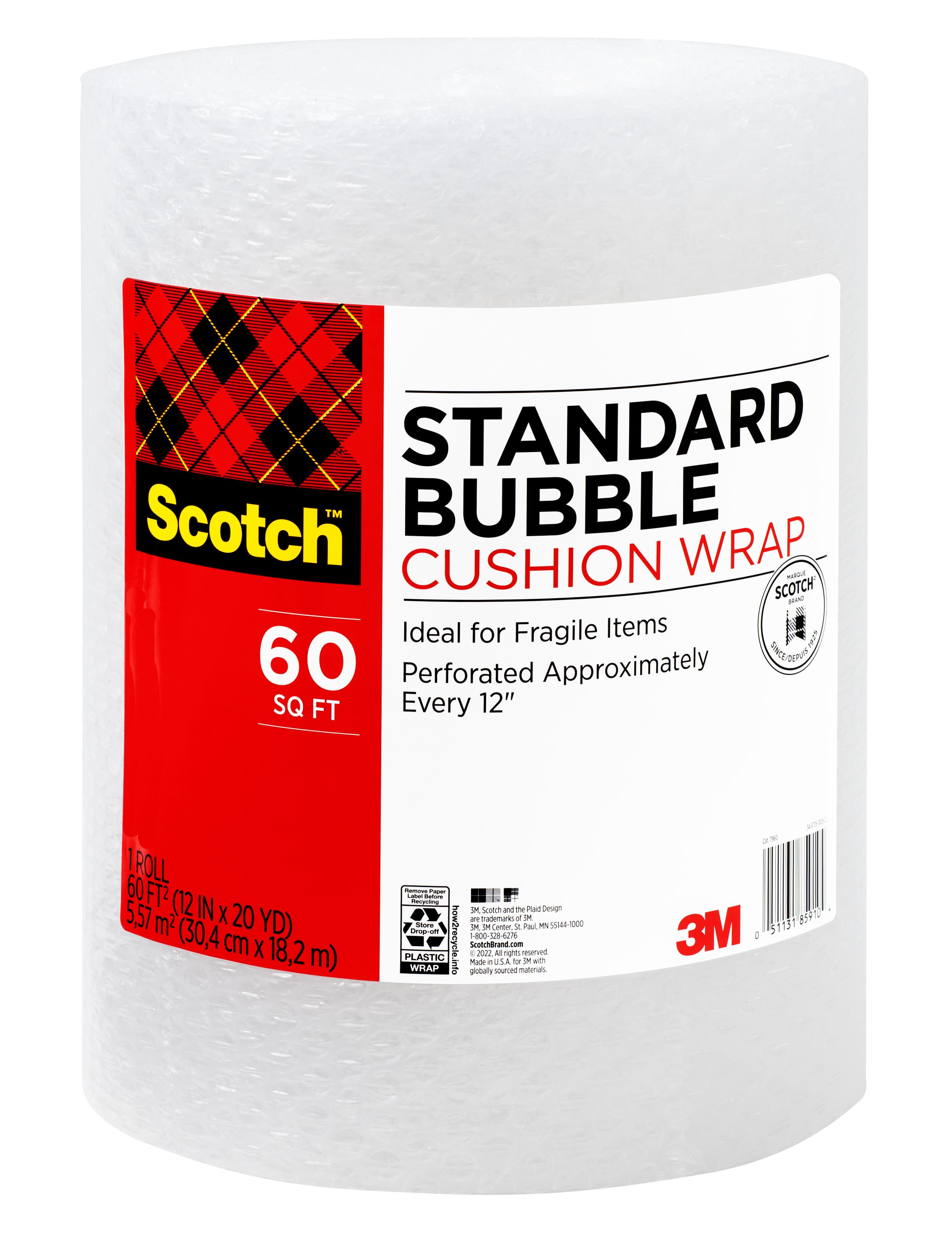 CUSH WRAP 60FT 12IN POLYETHYLENE ROLL