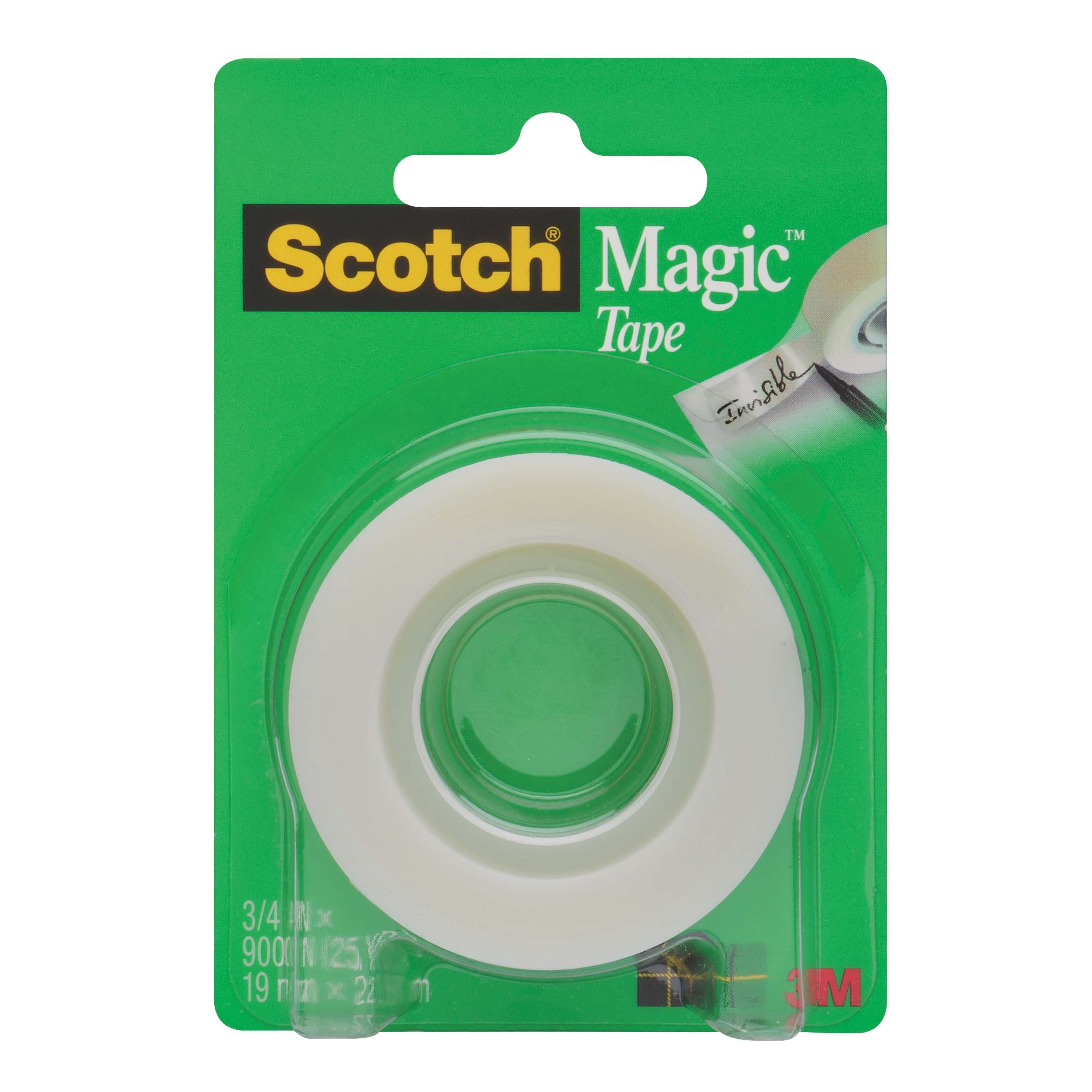 SCOTCH MAGIC TAPE 205 3/4 IN X 500 IN