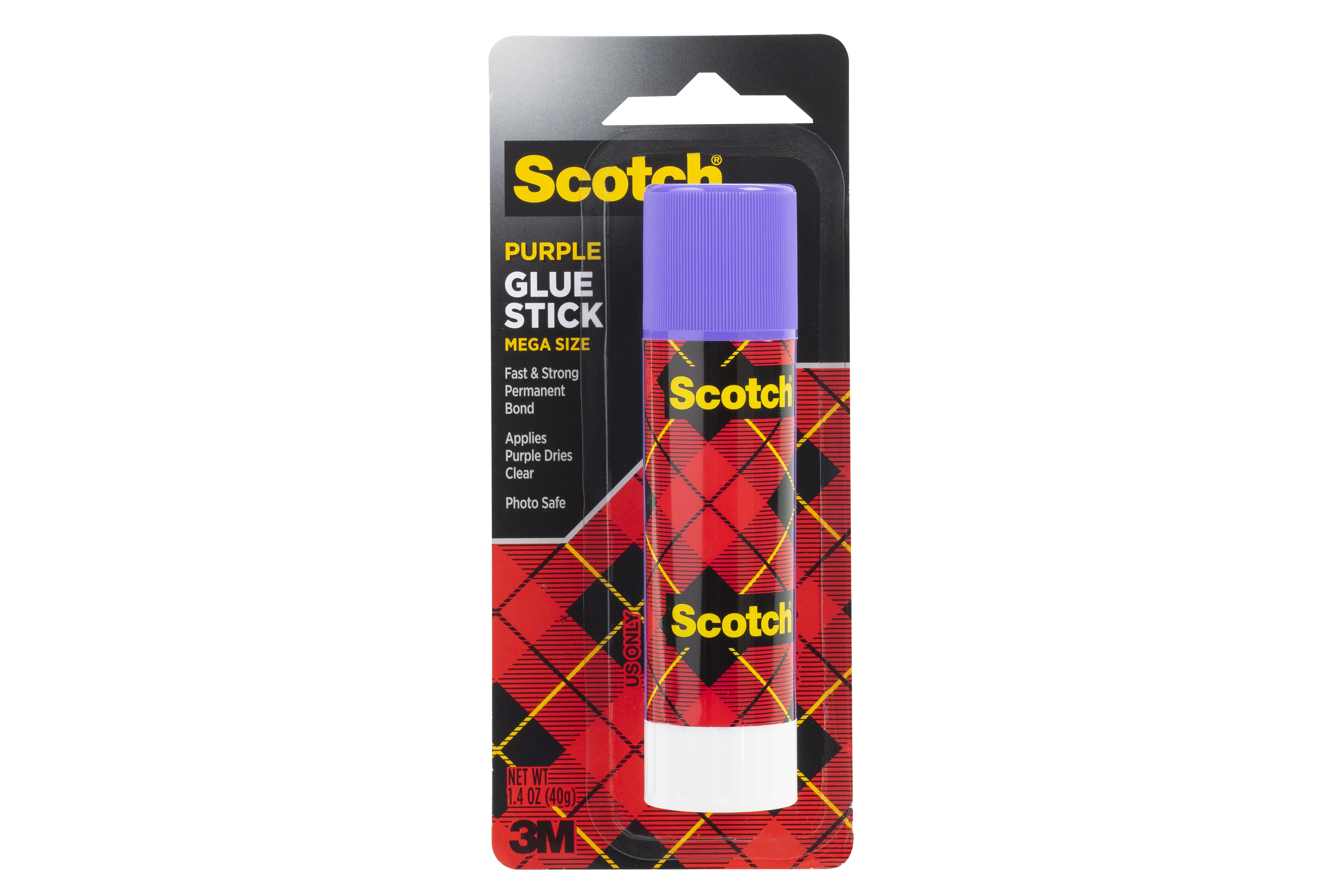 SCOTCH MEGA PURPLE GLUE STICK 6108-MEGA