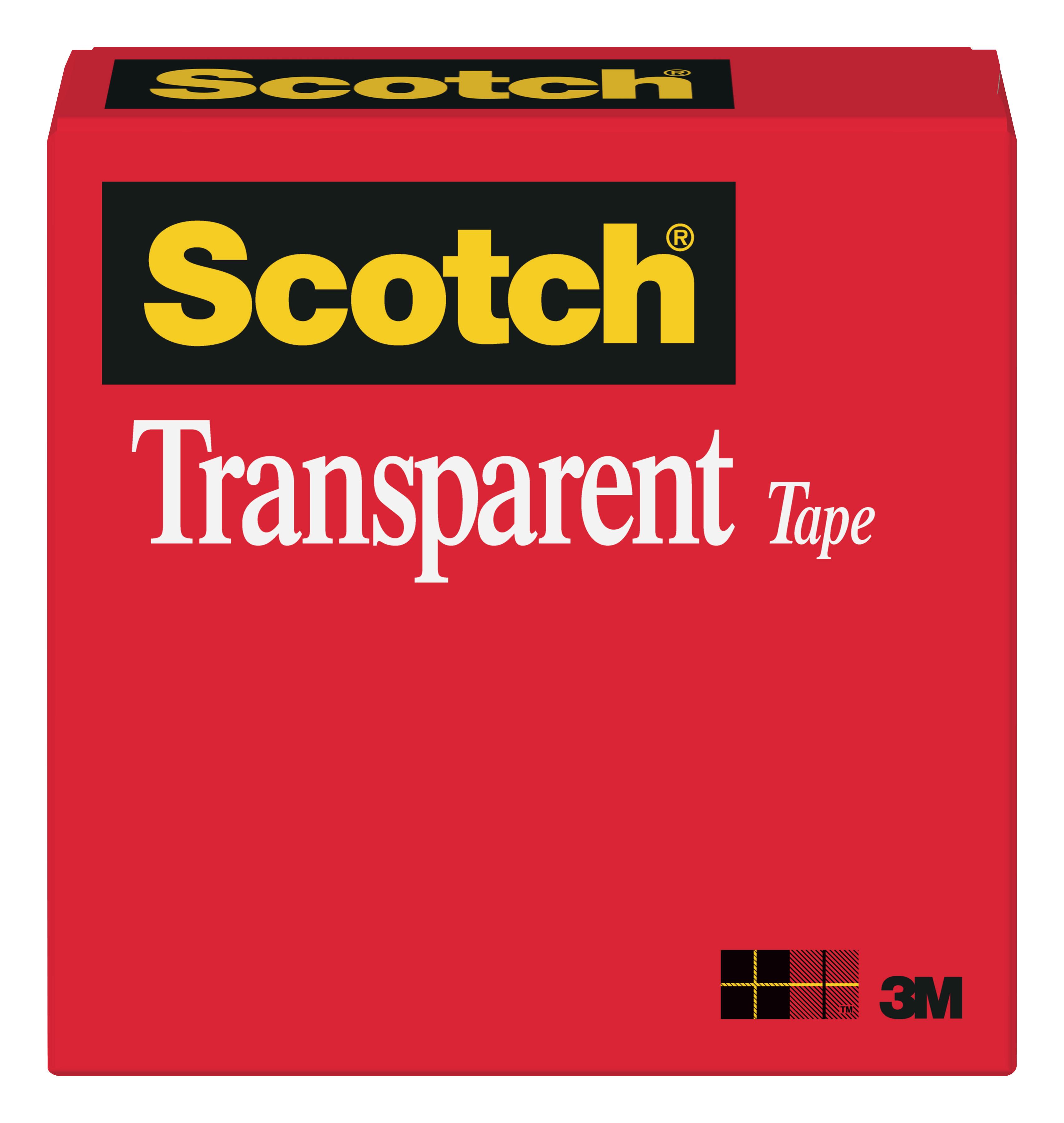 TRANS OFC TAPE 1296IN 0.5IN TRANSPARENT
