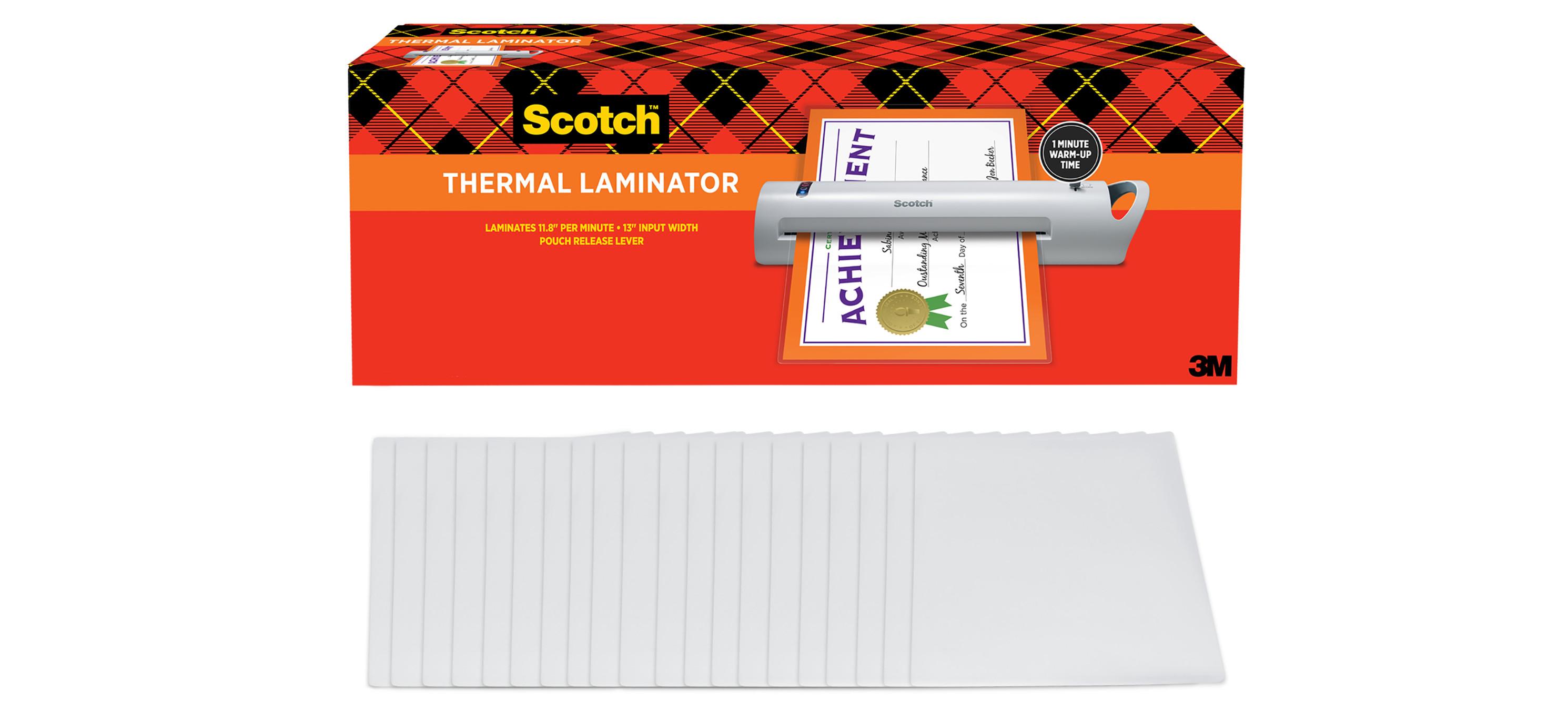 SCOTCH THERMAL LAMINATOR TL1302XVP 1