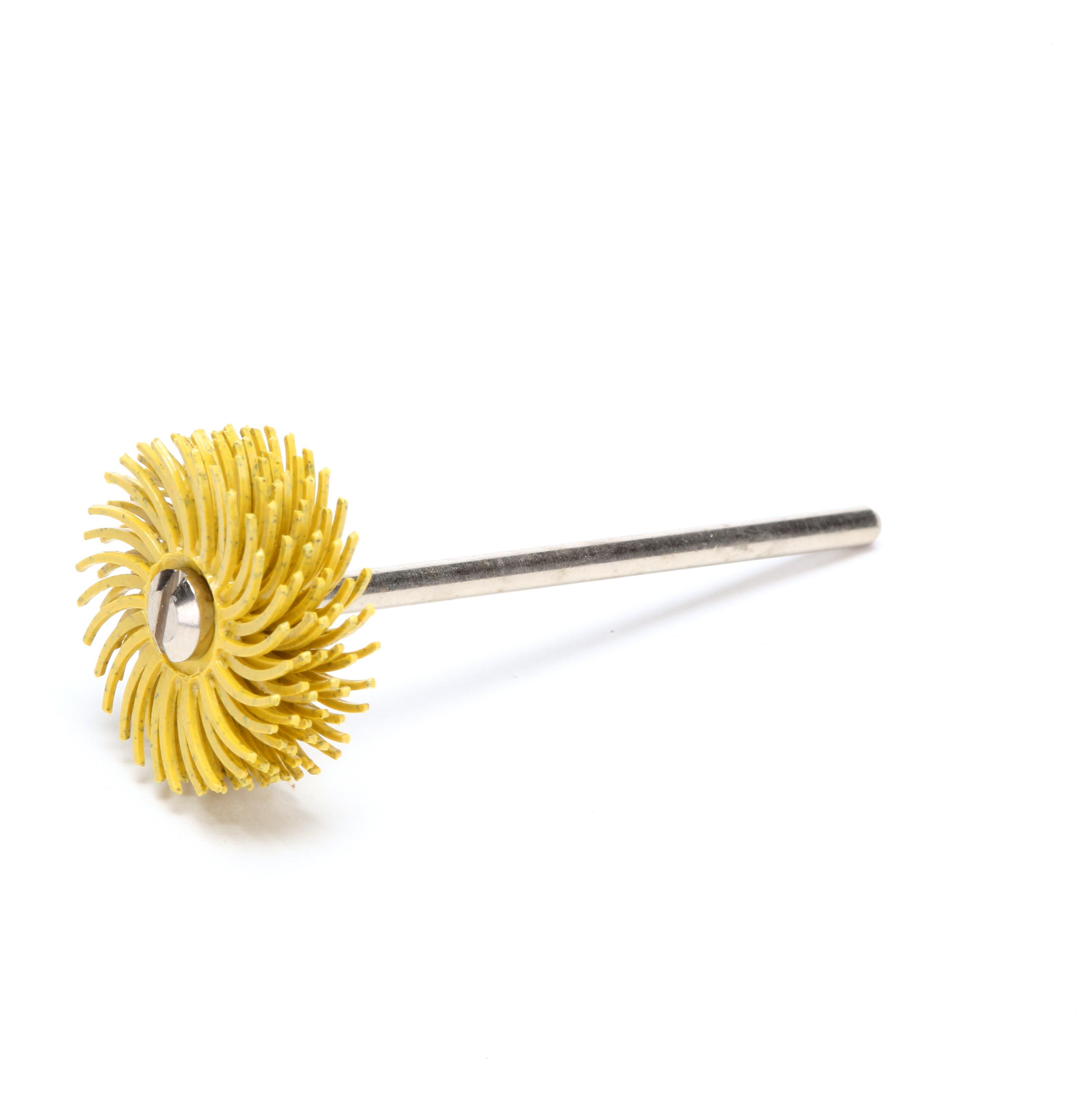 RDL BRISTLE BR 0.75IN 80 YELLOW RB-ZB