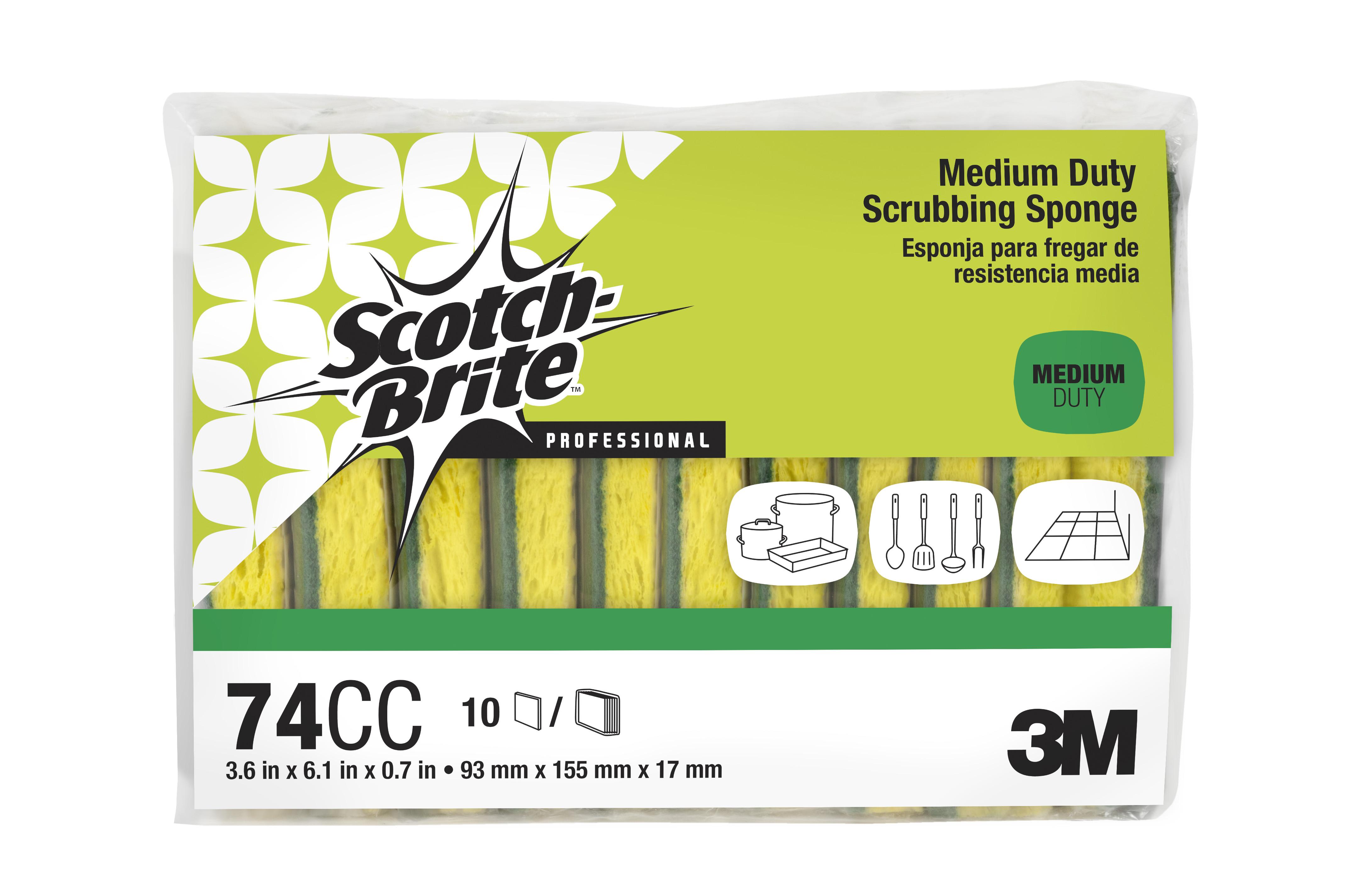 SPONG & SCOURING PAD 15.5CM 9CM 2CM