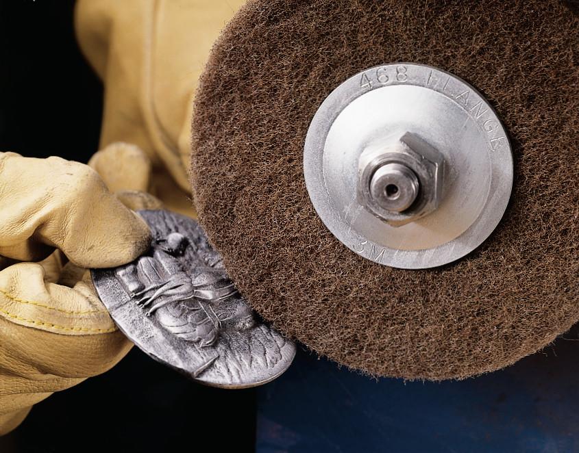 NON-WOVEN ABRSV PL BACK DISC 12IN FINE