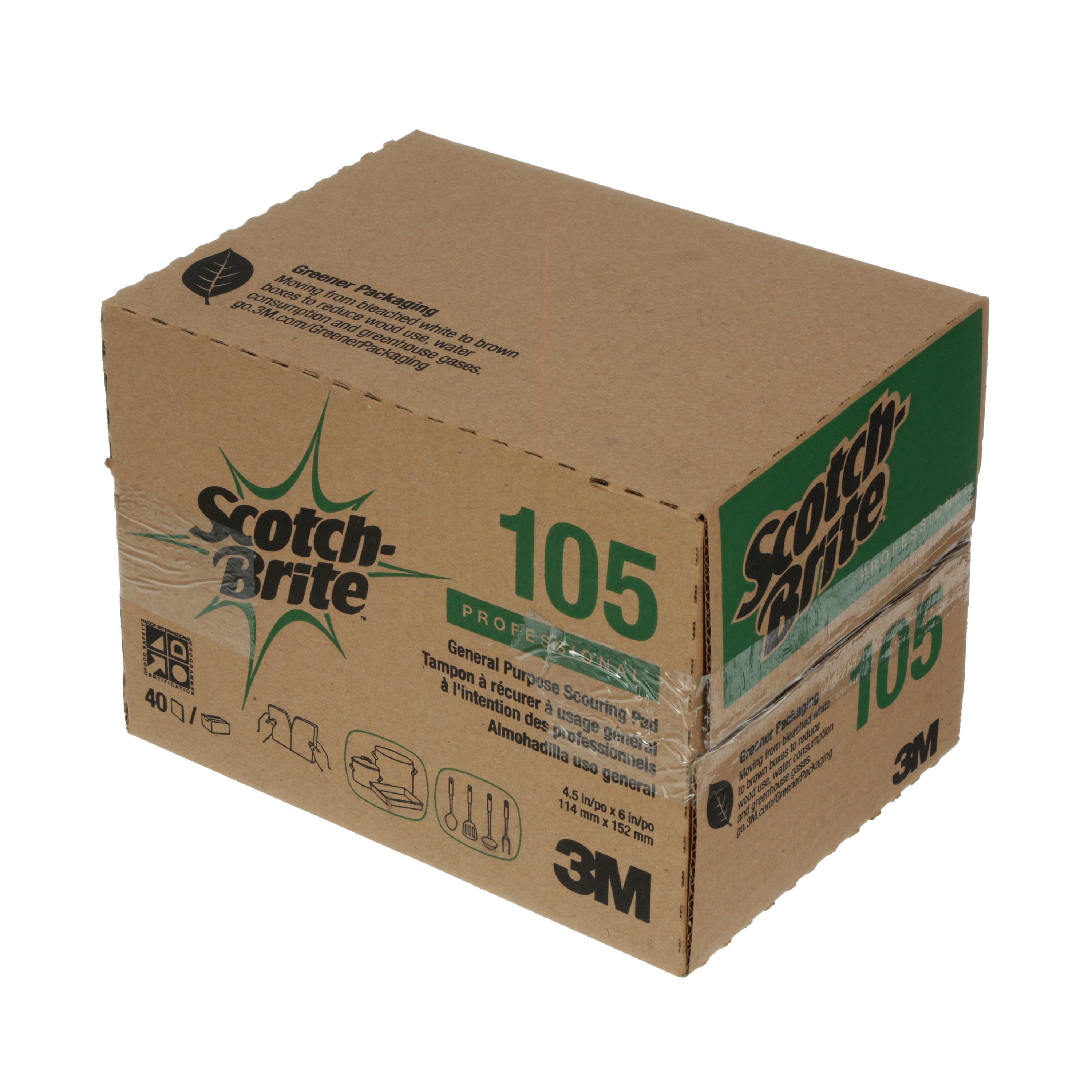 SPONG & SCOURING PAD 6IN 4-1/2IN