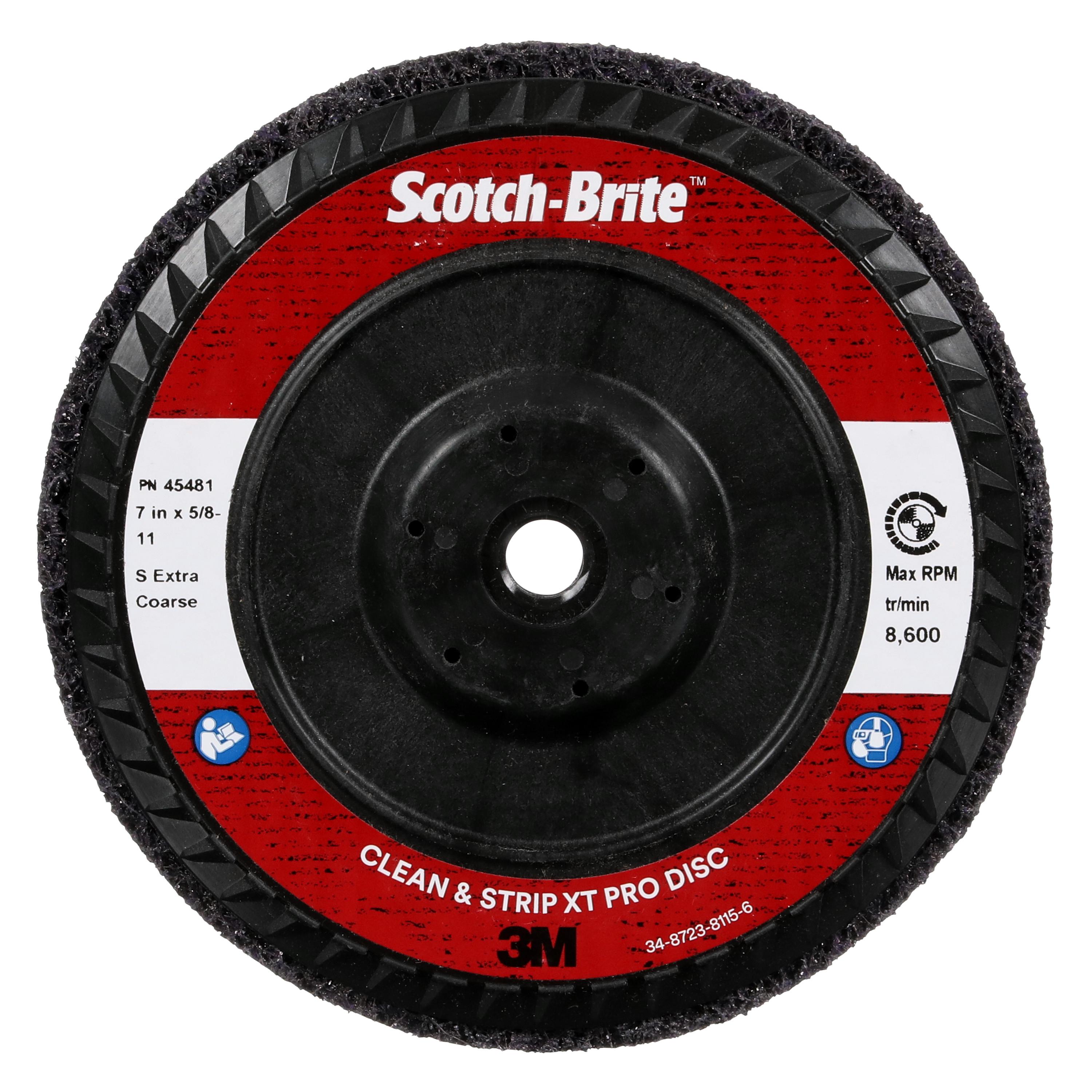 NON-WOVEN DEPRSED CTR DISC 7IN