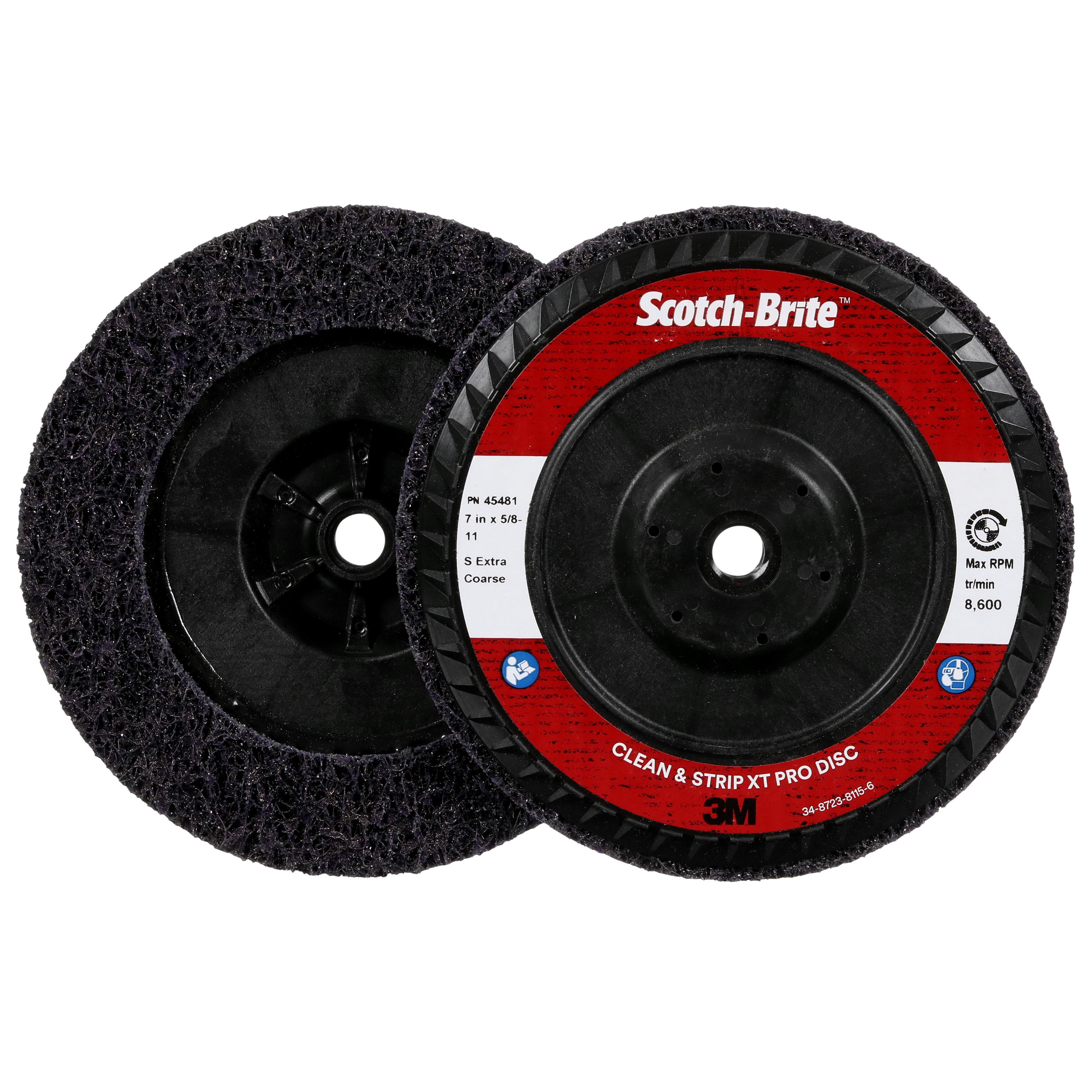 NON-WOVEN DEPRSED CTR DISC 7IN