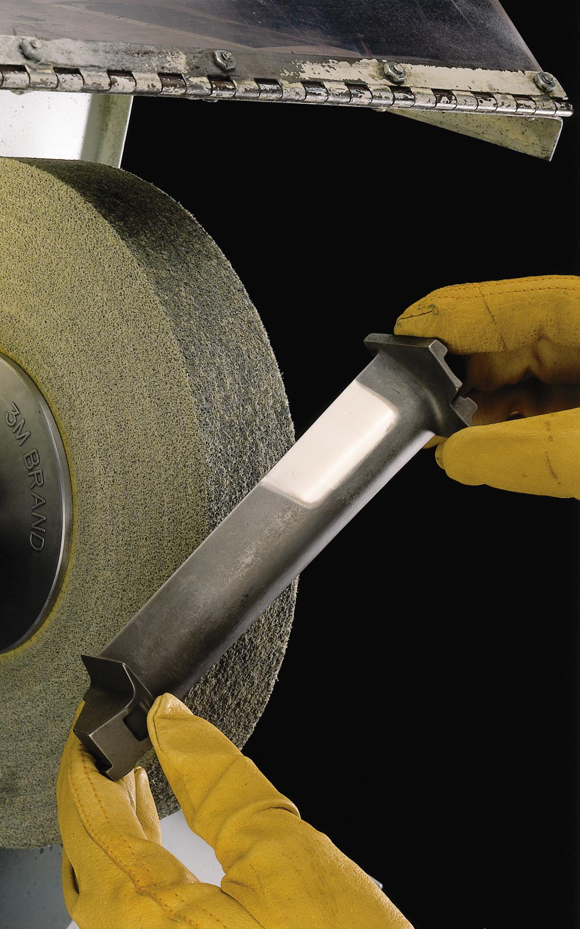 DEBURRING WHL 0.5IN 0.063IN 0.125IN FINE