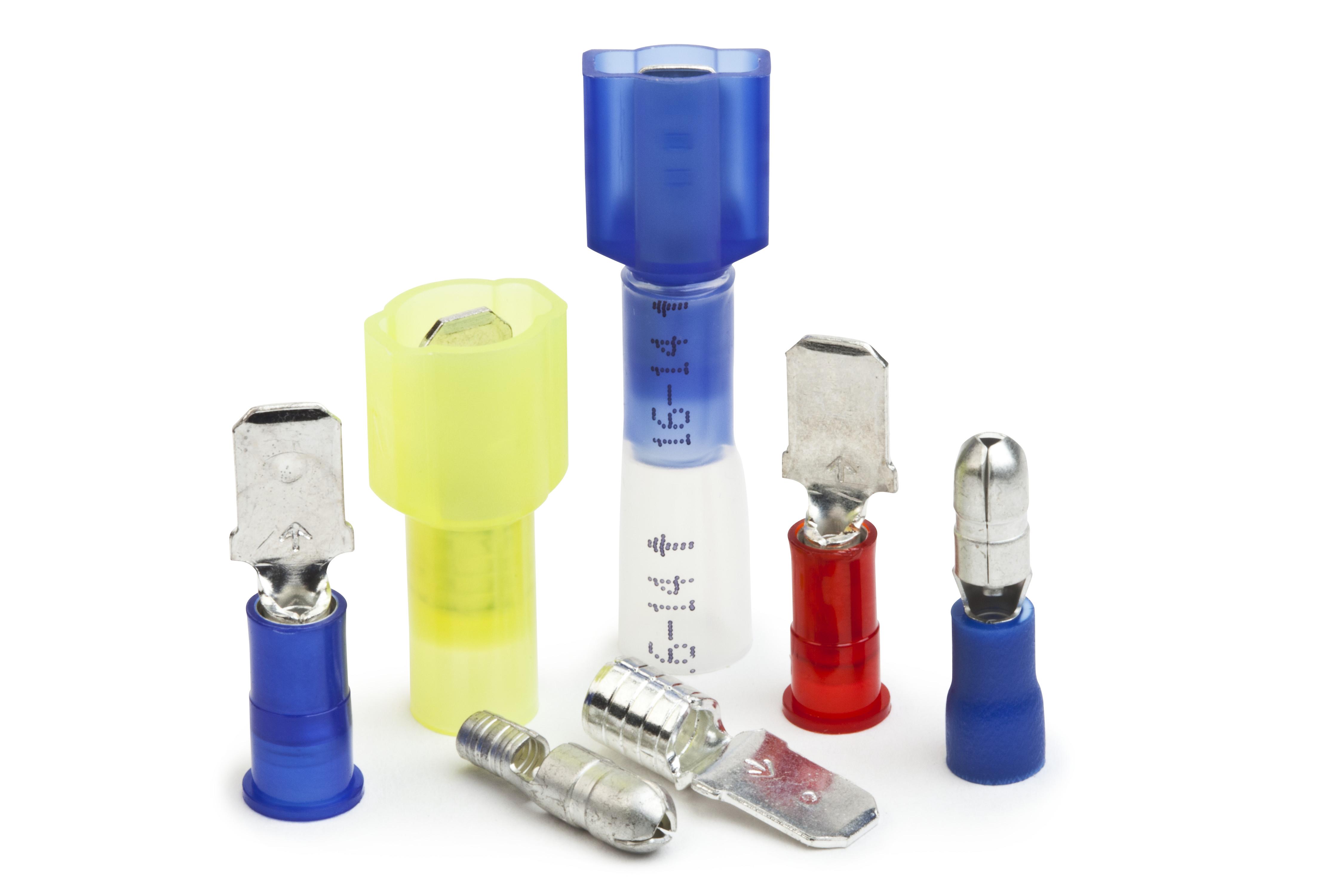 MALE CRP TERM 10AWG BUTTED DISCONNECT