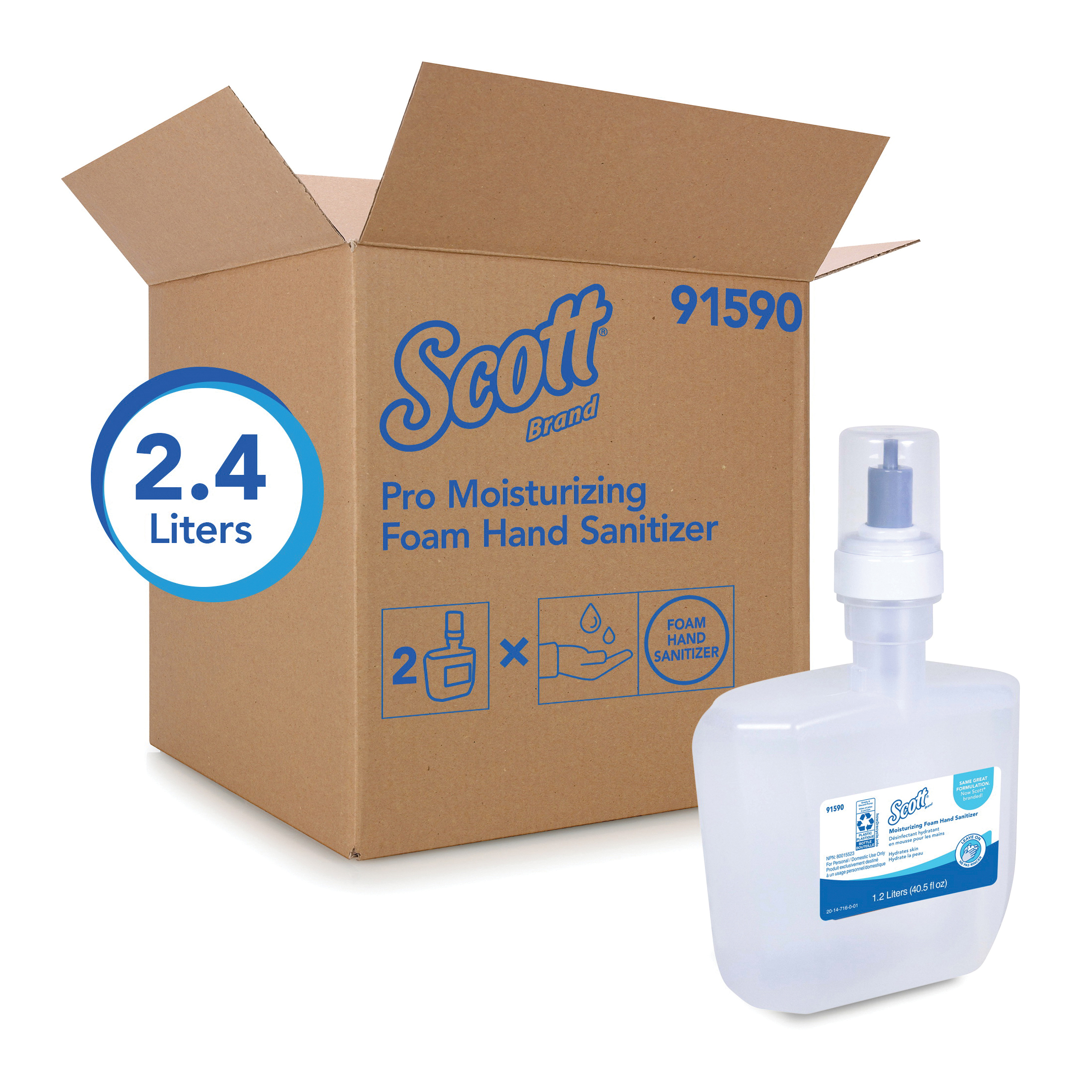 SANITIZER HD FOAM 1.2L E-CASSETTE GEL