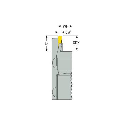 INDEXABLECUTOFFPBL LCM 0.394IN