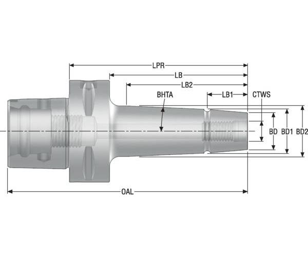 MODULARADPTR M12 5.236IN C8 MODULAR
