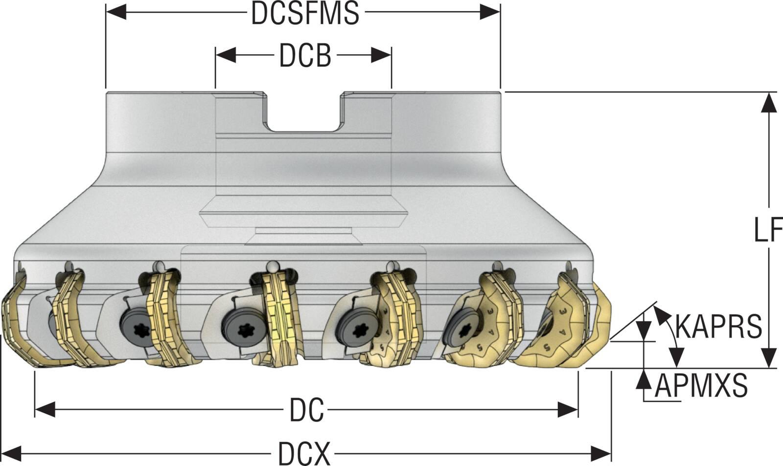 INDEXABLEFMILLS 3.15IN 0.236IN 1.063IN 9